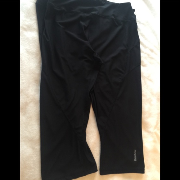 Reebok 3X stretch exercise crop pants 21” length - Picture 2 of 8